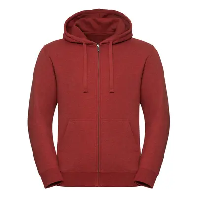 Men's Authentic Melange Zipped Hooded Sweat Russell