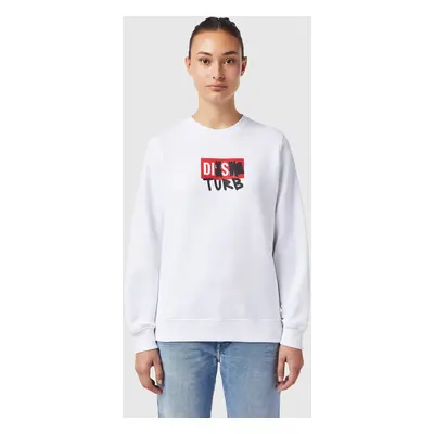 Sweatshirt - FEMALE DIESEL white