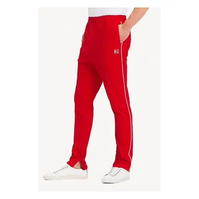 Tommy Hilfiger Sweatpants - TAPERED ACTIVE PANT CONTRAST WB red