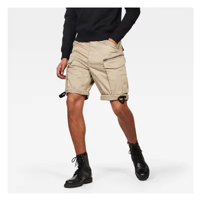 G-STAR Shorts - Rovic zipper relaxed 1\2 sand