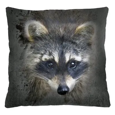 Bertoni Home Unisex's Square Pillow Racoon