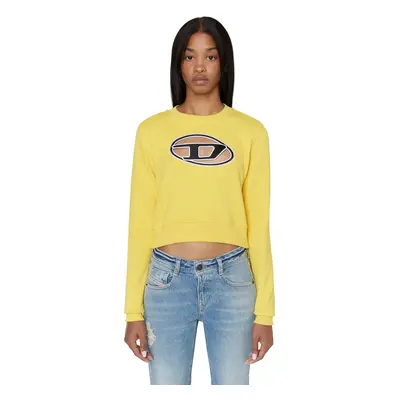 Diesel Sweatshirt - F-SLIMMY-E3 SWEAT-SHIRT yellow