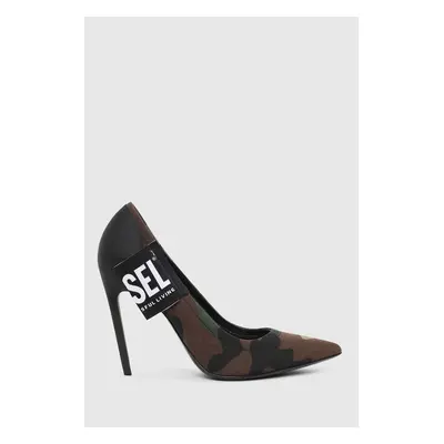 Diesel Pumps - SLANTY DSLANTY HHT shoes earthy