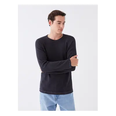 LC Waikiki Crew Neck Long Sleeve Men's Knitwear Sweater