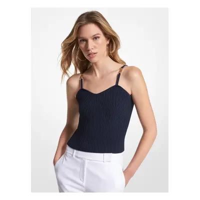 Michael Kors Top - EMPIRE HW BUSTIER TOP blue