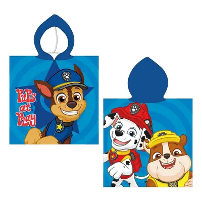 PONCHO POLYESTER PAW PATROL