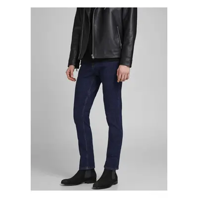 Tmavě modré slim fit džíny Jack & Jones Glenn - Pánské