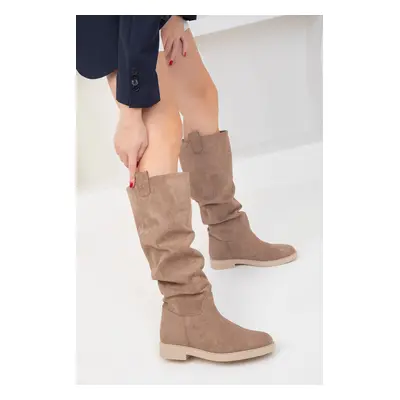 Soho Mink Suede Women's Boots