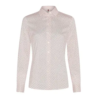 Tommy Hilfiger Shirt - BRITTANY SLIM PRINT LS SHIRT white