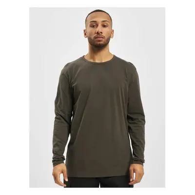 Longsleeve Basic in olive