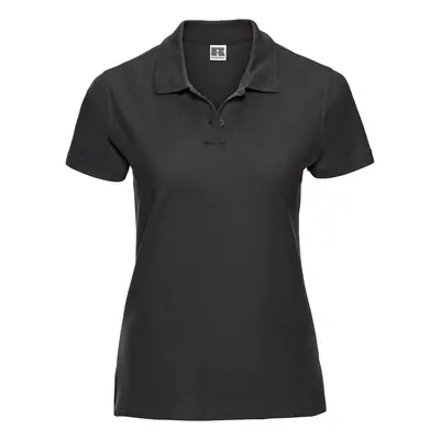 Ultimate Russell Women's Black Polo Shirt