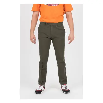 Trousers - TOMMY HILFIGER DENTON CHINO HONEYCOMB FLEX green