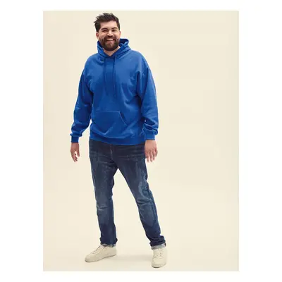 Blue Men's Hooded Sweat Fruit of the Loom