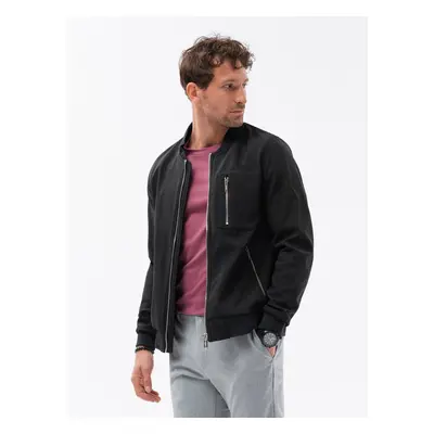 Ombre Clothing Men's mid-season bomber jacket