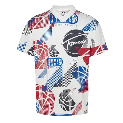 Tommy Jeans T-Shirt - TJM BASKETBALL GRAPHIC TEE multicolor