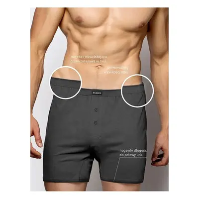 Boxer shorts Atlantic 2BMB-003 A'2 S-2XL graphite