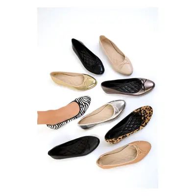 Soho Zebra Women's Ballerinas