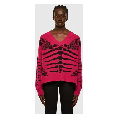 Diesel Sweater - MCRYSTAL KNITWEAR pink