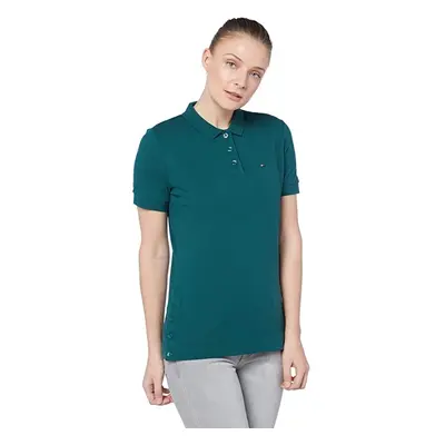 Tommy Hilfiger Polo shirt - LEORA STR PQ POLO SS green