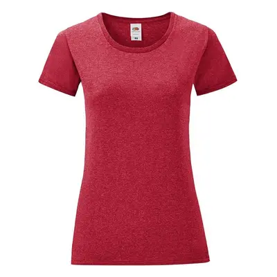 Iconic red Fruit of the Loom Women's T-shirt