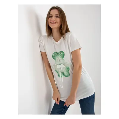 T-shirt-FA-TS-8500.19P-white-green