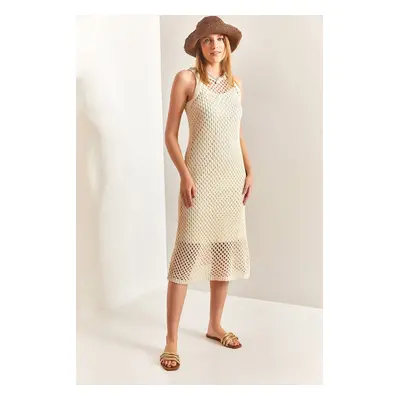 Bianco Lucci Women's Lined Sweater Dress