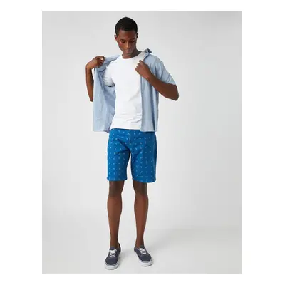 Koton Patterned Gabardine Shorts