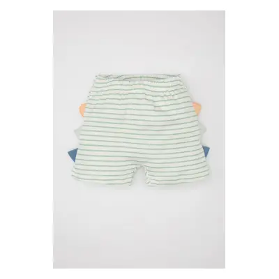 DEFACTO Baby Boy Striped Ribbed Shorts