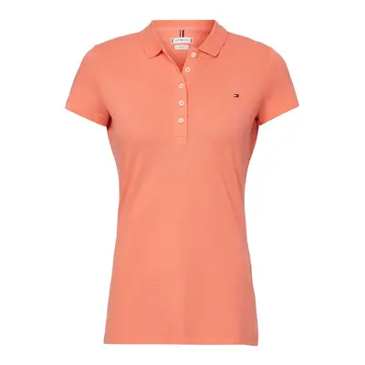 Tommy Hilfiger Polo T-shirt - SHORT SLEEVE SLIM POLO orange