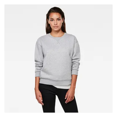 G-STAR Sweatshirt - Premium core r sw wmn l\s grey