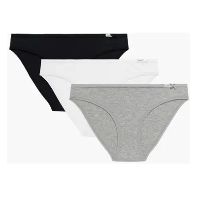 Dámské bikiny kalhotky ATLANTIC 3Pack - vícebarevné