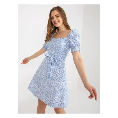 Dress-LK-SK-509002.03P-white-blue