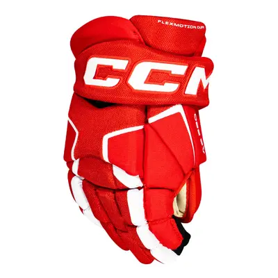 Hokejové rukavice CCM Tacks AS Red/White Senior palců