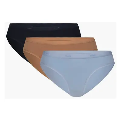 Briefs Atlantic 3LP-196 A'3 S-2XL beige-navy-blue