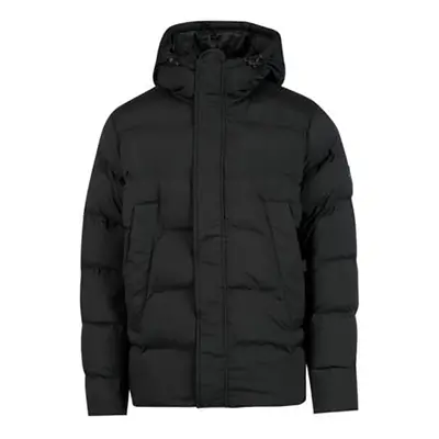 Tommy Hilfiger Jacket - HOODED STRETCH BOMBER black