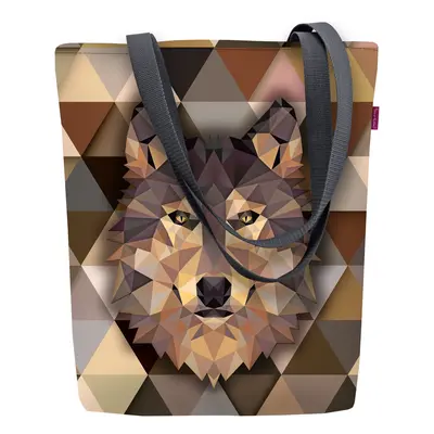 Bertoni Unisex's Canvas Bag Sunny Wolf