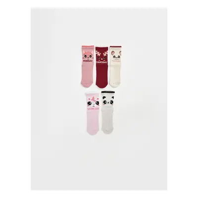 LC Waikiki Lw - Patterned Girls Socks 5-Pack