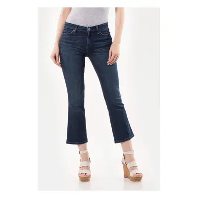 Jeans - TOMMY HILFIGER VEGAS RW CROPPED CAN blue