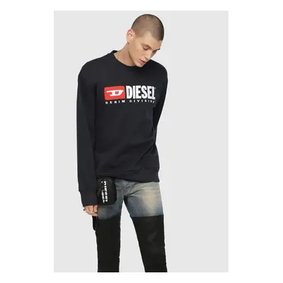 Sweatshirt - Diesel SCREWDIVISION SWEATSHIRT black