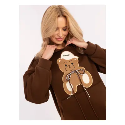 Sweatshirt-DHJ-BL-A8695.65P-brown