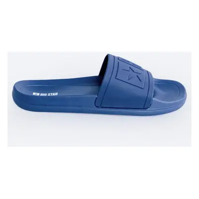 Big Star Man's Flip flops Shoes 470 Navy Blue