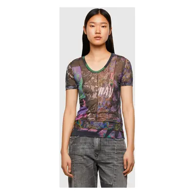 T-shirt - Diesel TPRIOR TSHIRT multicolor