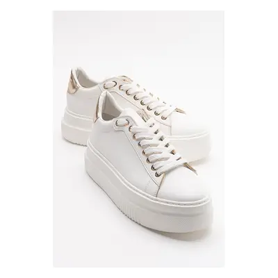 LuviShoes Spes White Women's Sneakers