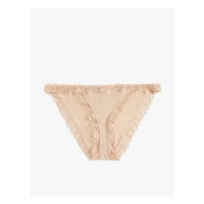 Koton Standard Waist Lace Brazilian Panties