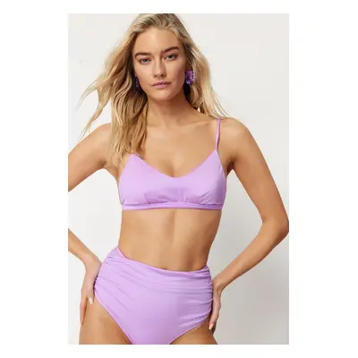 Trendyol Lilac Bralette Bikini Top