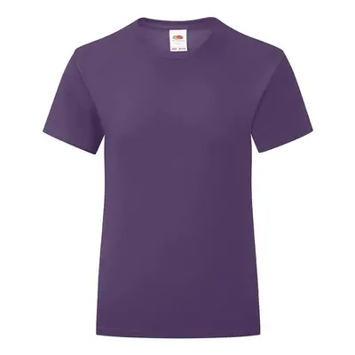 Iconic Fruit of the Loom Girls' T-shirt