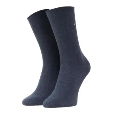 Tommy Hilfiger Socks - TH WOMEN SOCK CASUAL 2P blue