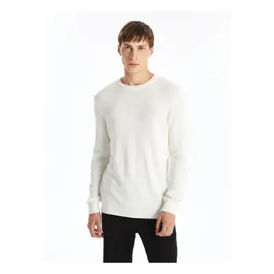 LC Waikiki LCW Crew Neck Long Sleeve Men's Knitwear Sweater