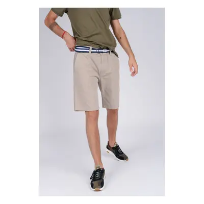 Tommy Jeans Shorts - TJM BELTED CHINO SHORT cream