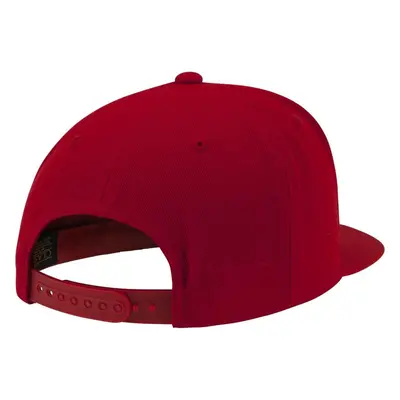 Klasický Snapback červený/červený